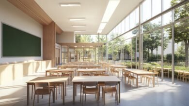 Modern Cafeteria Furniture Ideas for Schools and Offices